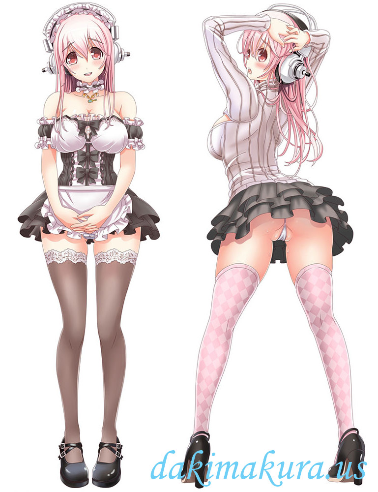 Super Sonico Anime Dakimakura Japanese Hugging Body Pillow Cover